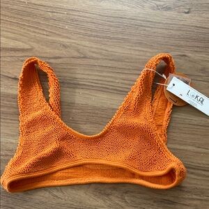 Orange Bikini Top OSFA